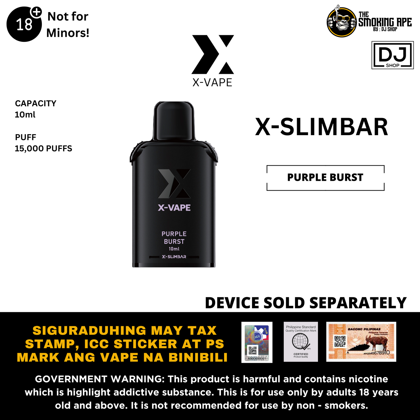 X-Vape XSlim
