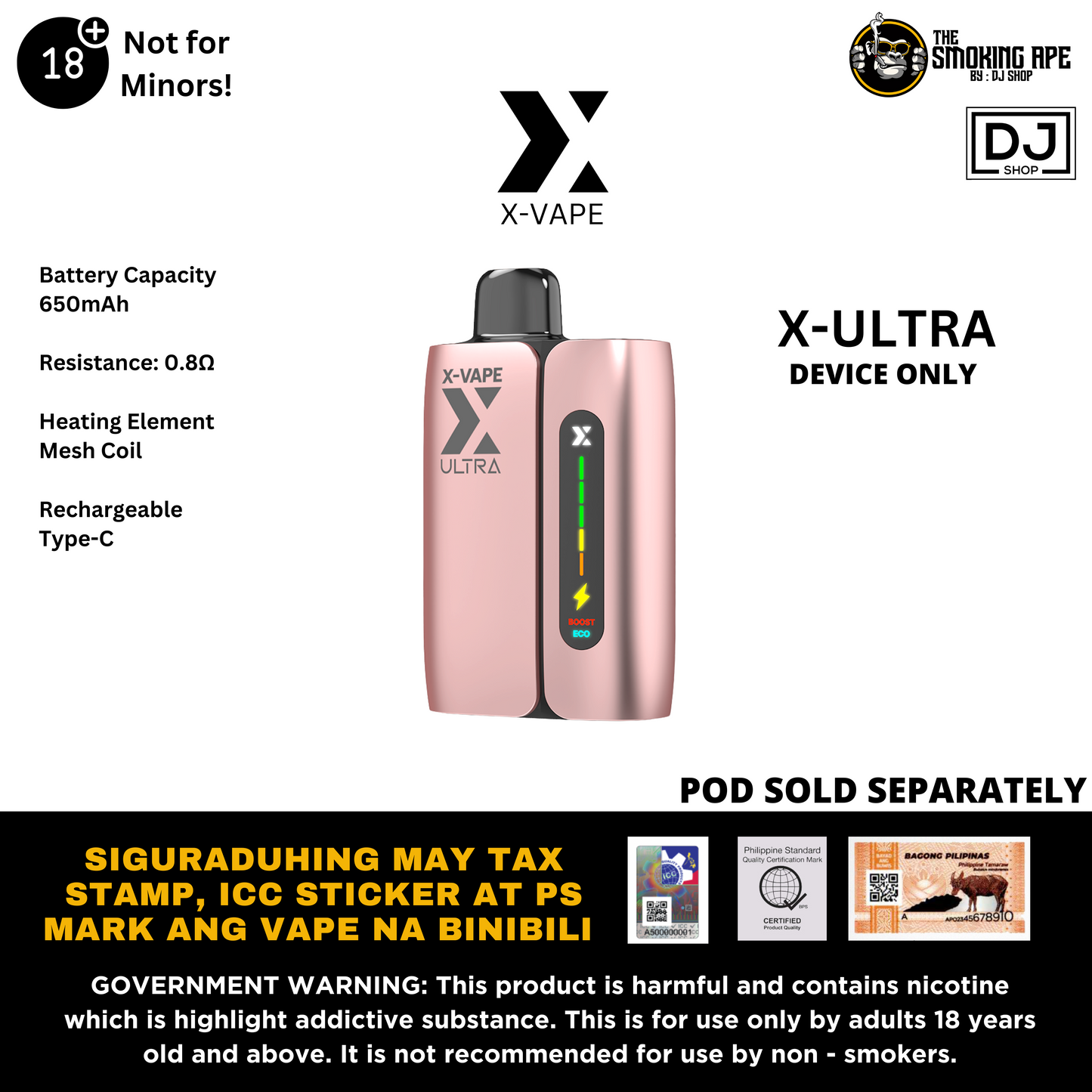 X-Vape ULTRA
