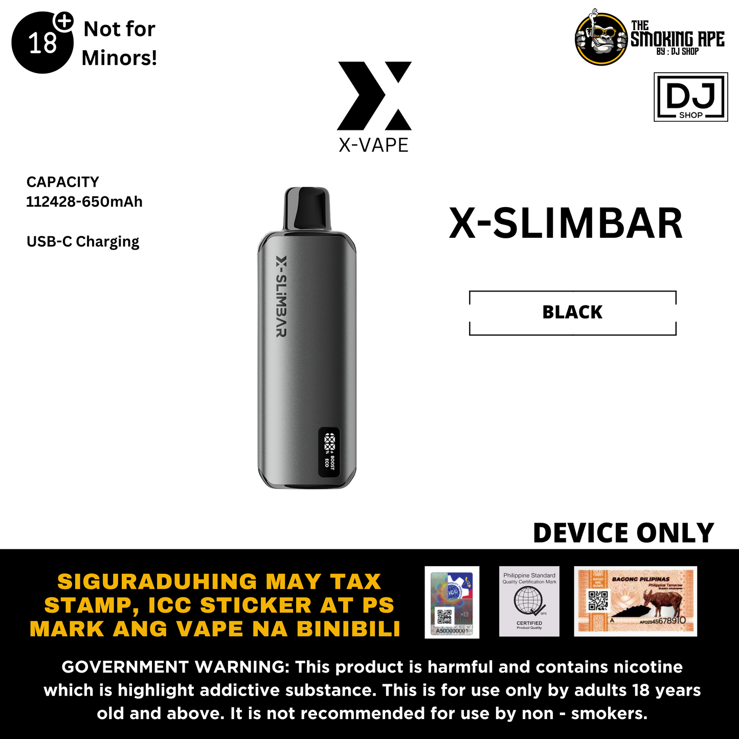 X-Vape XSlim