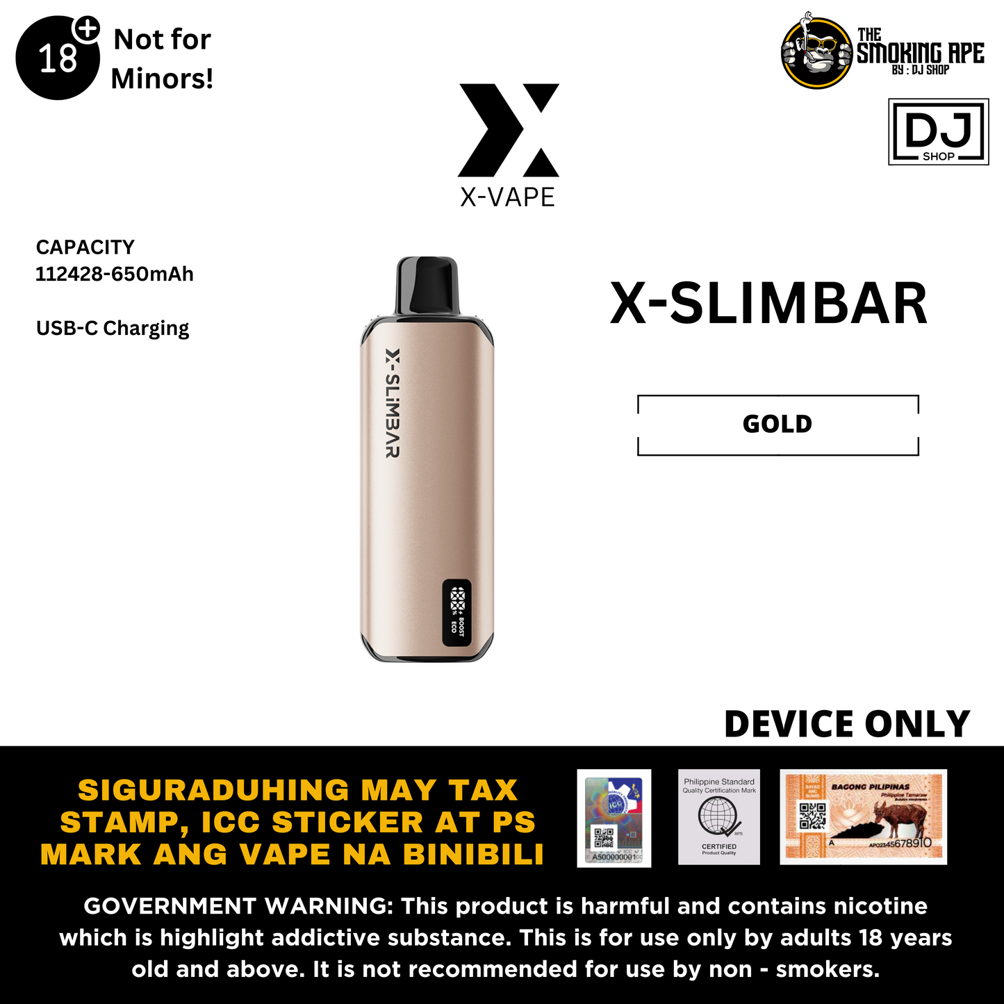 X-Vape XSlim