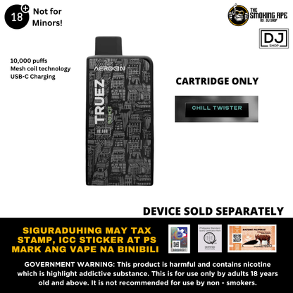 Aerogin Truez 10,000 puff