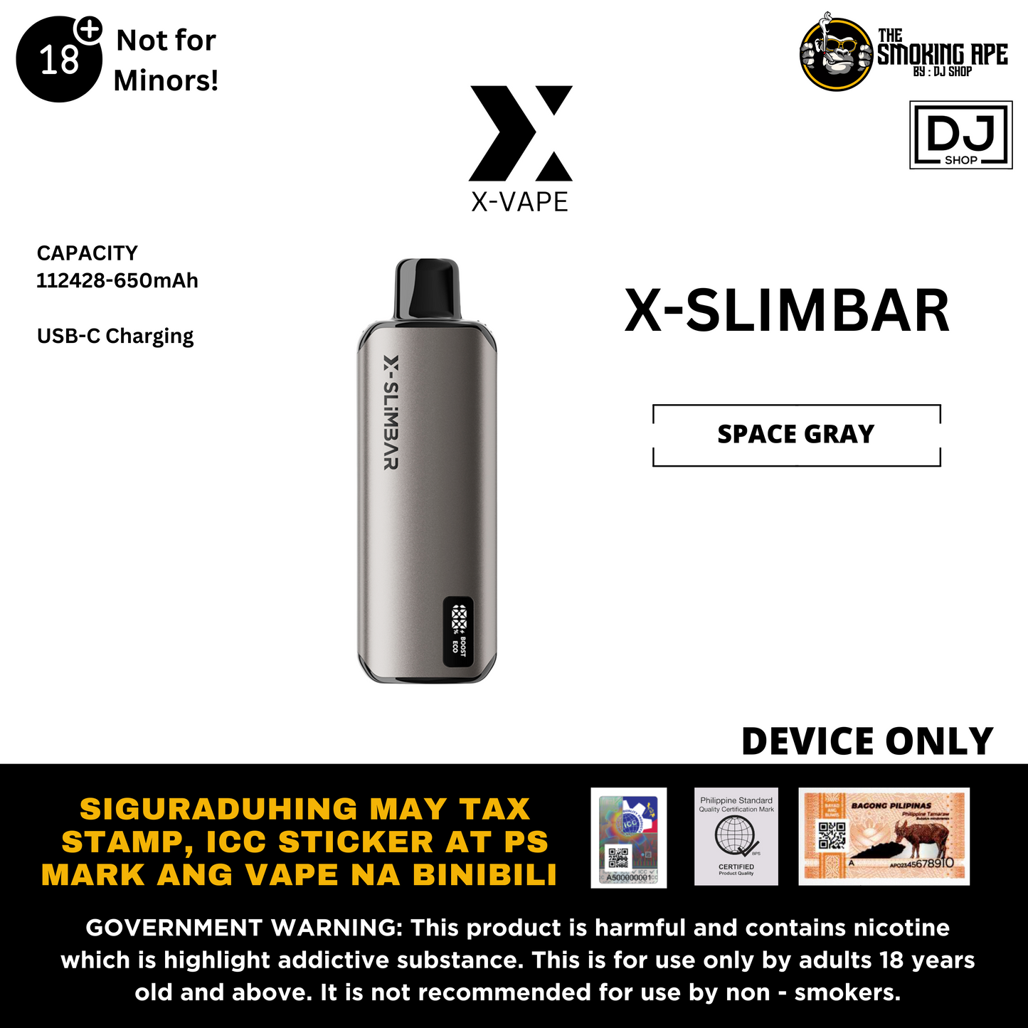 X-Vape XSlim