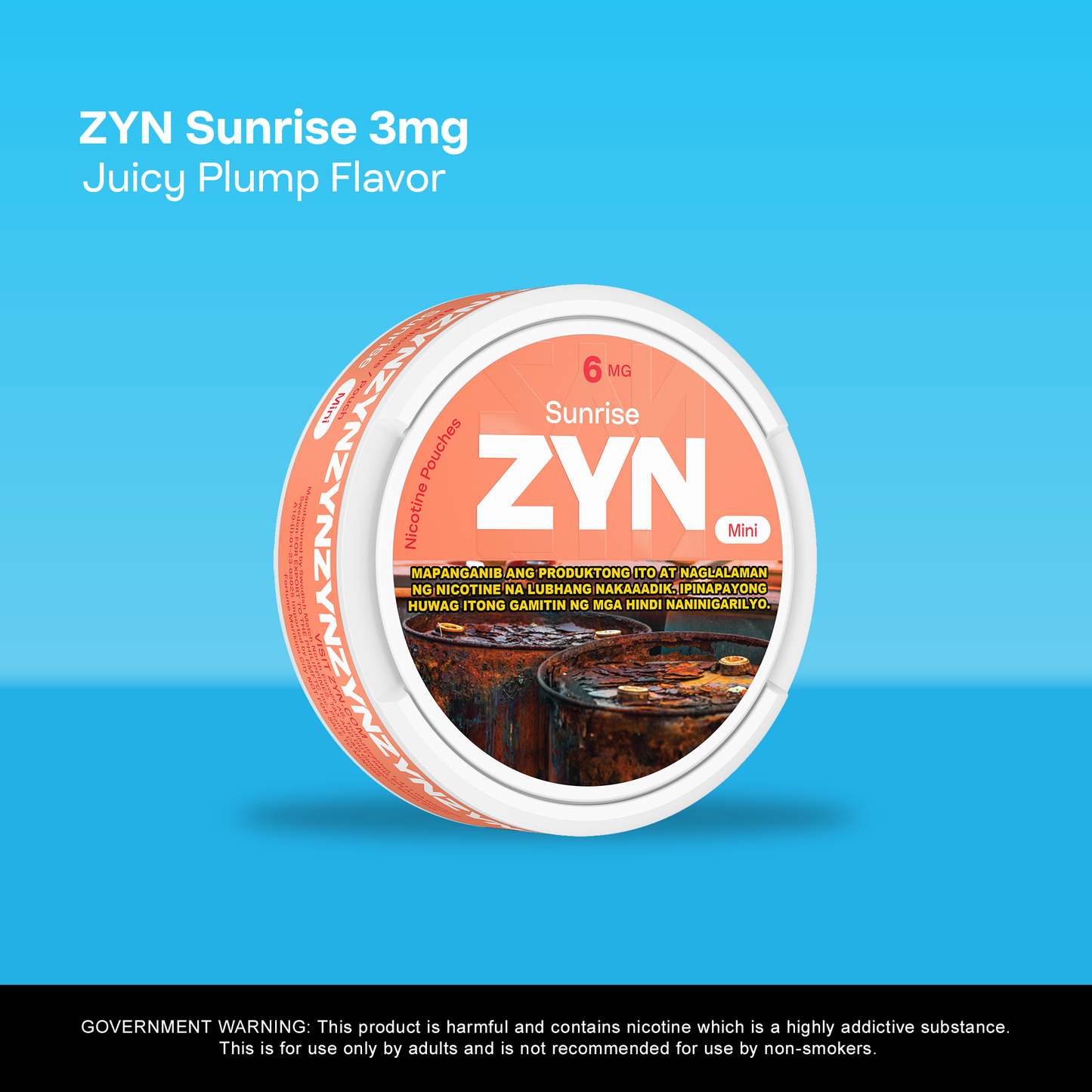 ZYN Sunrise 6mg