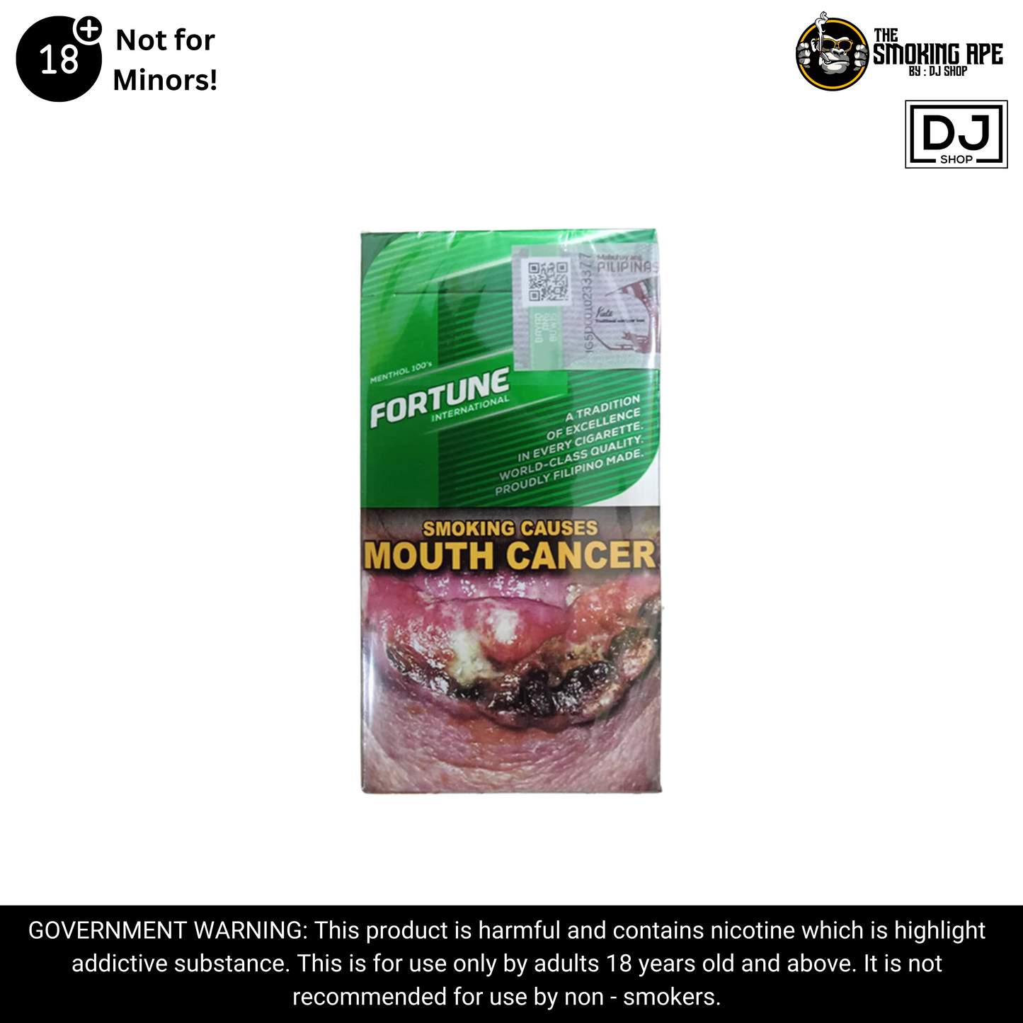 FORTUNE Menthol 100's